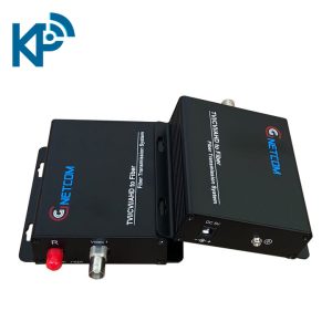 Bộ chuyển đổi quang video 1 kênh GNETCOM HL-1V-20T/R-1080P AHD/CVI/TVI