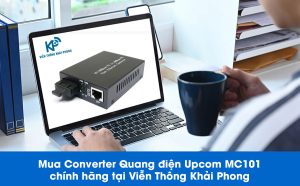 Bộ chuyển đổi quang điện 2 sợi 10/100M Upcom MC101-S-20 4 Mua bộ chuyển đổi Converter Quang điện Upcom MC101 chinh hãng