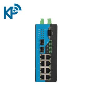 Switch công nghiệp Upcom 8 port RJ45+2 Gigabit SFP+ 3 port RS485 IES3010-2GS-404