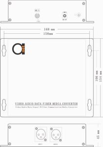 Bộ truyền Quang Audio 2 kênh AN-DV-XLR-2-SM20 AD-NET 1 ADNET1